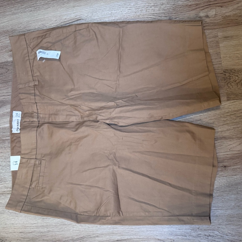 Women's Tan Chino Shorts size 14